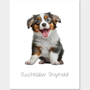 Australian Shepherd Posters and Art